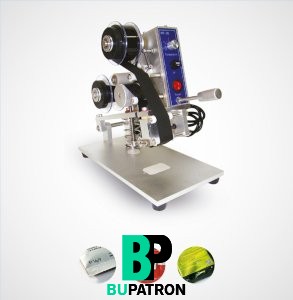 طابعة تاريخ ريبون يدوية