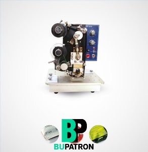 طابعة تاريخ ريبون نصف آلية