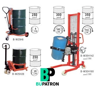 روافع هيدروليك للبراميل – يدوية