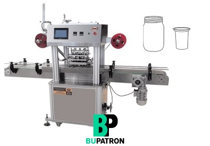 ماكينات لحام الغطاء على العبوات من الرول 2 خط اوتوماتيك موديل GP-SL2