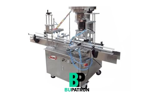 ماكينة غلق (تثبيت وتركيب) الأغطية الحلزونية – أوتوماتيك – لينير – نيوماتيك