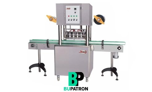 ماكينة لحام الغطاء على العبوات من الرول – 4 خط – أوتوماتيك