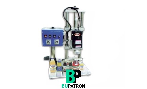 ماكينة غلق (تثبيت وتركيب) الأغطية على العبوات الزجاجية – نصف أوتوماتيك