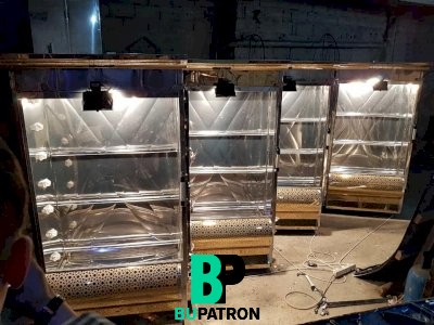 ماكينات قلي بطاطا وشاورما وشوايات فروج