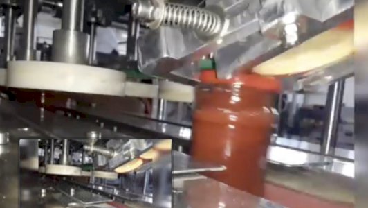 آلة إغلاق عبوات زجاجية